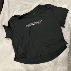 Nike Women's Dri-fit Black crop top